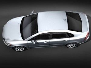 Volvo S40 2008 3D Model