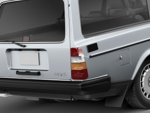 Volvo 240 Estate EU 1993 3D मॉडल