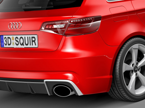 Audi RS3 Sportback 2016 3D Model