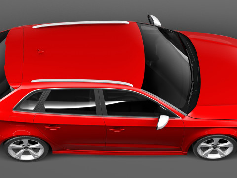 Audi RS3 Sportback 2016 3D Model