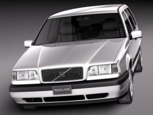 Volvo 850 Wagon 1991-1997 3D Model