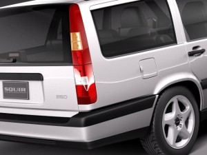 Volvo 850 Wagon 1991-1997 3D Model