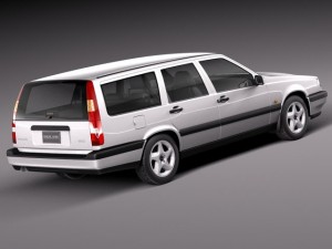 Volvo 850 Wagon 1991-1997 3D Model