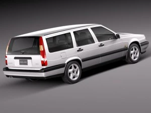 Volvo 850 Wagon 1991-1997 3D Model