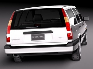 Volvo 850 Wagon 1991-1997 3D Model