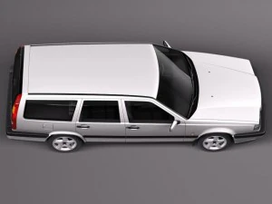 Volvo 850 Wagon 1991-1997 3D Model