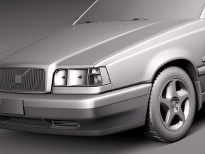 Volvo 850 Wagon 1991-1997 3D Model