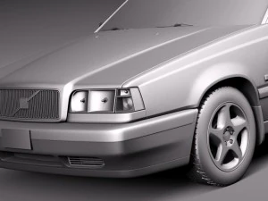 Volvo 850 Wagon 1991-1997 3D Model