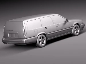 Volvo 850 Wagon 1991-1997 3D Model
