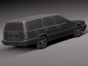 Volvo 850 Wagon 1991-1997 3D Model