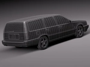 Volvo 850 Wagon 1991-1997 3D Model