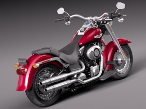 Harley Davidson Fat Boy 2015 3D Модель