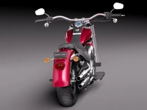 Harley Davidson Fat Boy 2015 3D Model