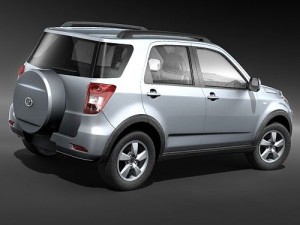 Toyota Rush - Daihatsu Terios 3D Model