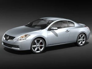 Nissan Altima Coupe 2009 3D Model