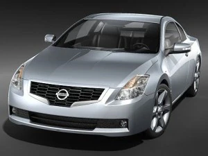 Nissan Altima Coupe 2009 3D Model