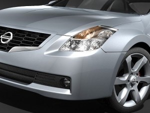 Nissan Altima Coupe 2009 Modelo 3D