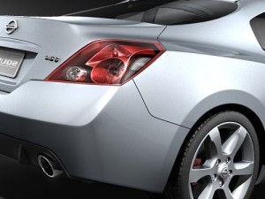 Nissan Altima Coupe 2009 Modelo 3D