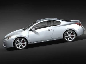Nissan Altima Coupe 2009 3D Model