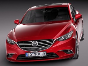 Mazda 6 Sedan 2016 3D मॉडल