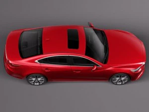 Mazda 6 Sedan 2016 3D Model