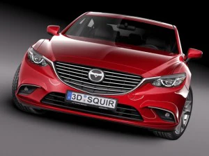 Mazda 6 Sedan 2016 3D Model