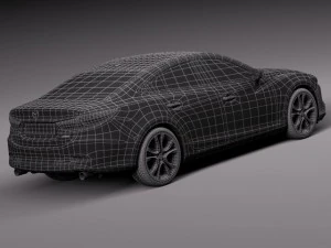 Mazda 6 Sedan 2016 3D Model