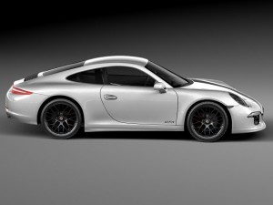 Porsche 911 Carrera GTS Coupe 2016 3D Model