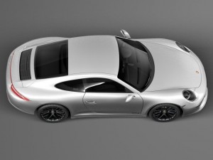 Porsche 911 Carrera GTS Coupe 2016 3D Model
