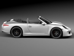 Porsche 911 Carrera GTS Cabrio 2016 3D Model