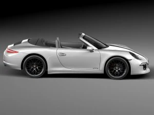 Porsche 911 Carrera GTS Cabrio 2016 3D Model