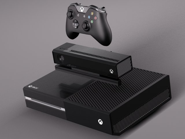 Xbox One Kinect 2015 3D मॉडल .c4d .max .obj .3ds .fbx .stl .blend 