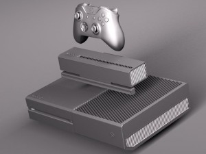 Xbox One Kinect 2015 3D मॉडल