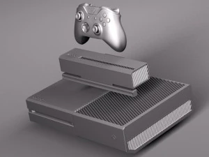 Xbox One Kinect 2015 3D Modell