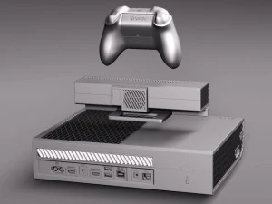 Xbox One Kinect 2015 3D Modell