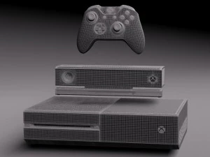 Xbox One Kinect 2015 3D Modell