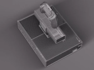 Xbox One Kinect 2015 3D Modell