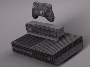 Xbox One Kinect 2015 3D मॉडल