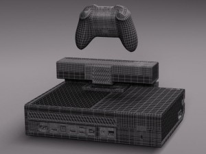 Xbox One Kinect 2015 3D मॉडल