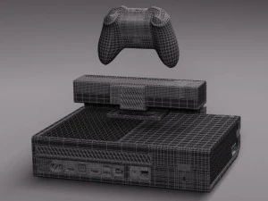 Xbox One Kinect 2015 3D Modell