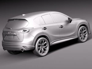 Mazda CX5 2016 3D Model
