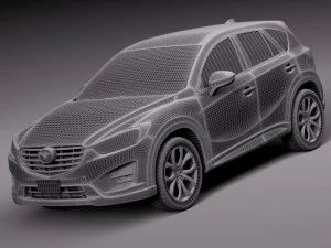 Mazda CX5 2016 3D Model