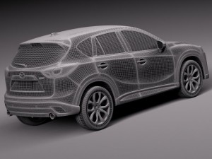 Mazda CX5 2016 Model 3D