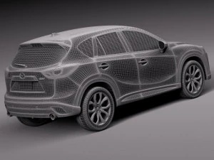 Mazda CX5 2016 3D Model