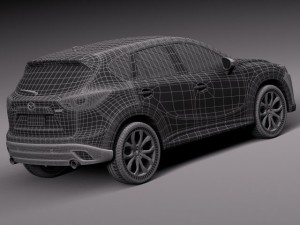 Mazda CX5 2016 Model 3D