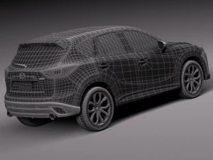 Mazda CX5 2016 3D Model