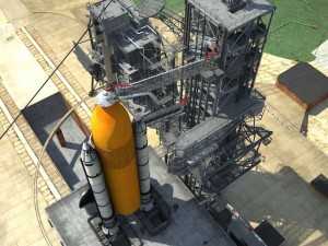 NASA Kennedy Space Center 39B 3D Model