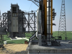 NASA Kennedy Space Center 39B 3D Model