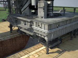 NASA Kennedy Space Center 39B 3D Model