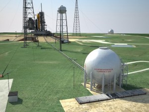NASA Kennedy Space Center 39B 3D Model